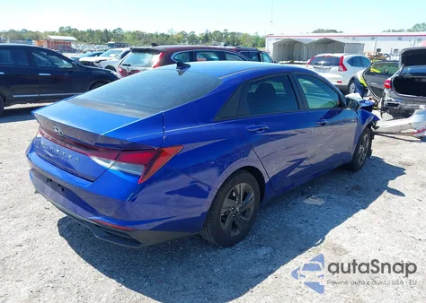 2021 Hyundai Elantra Sel из США, поврежденный, VIN KMHLS4AG9MU066373